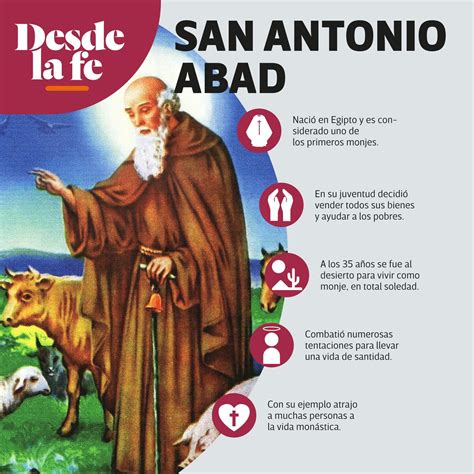 san antonio abad frases|14 CONSEJOS DE SAN ANTONIO ABAD. Santo del 17 de Enero。